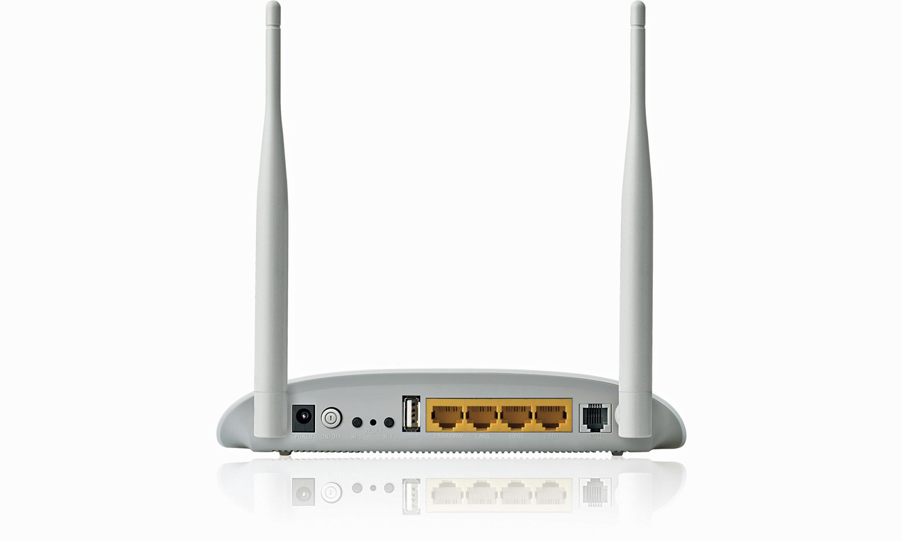 TP-Link TD-W8968 Port USB
