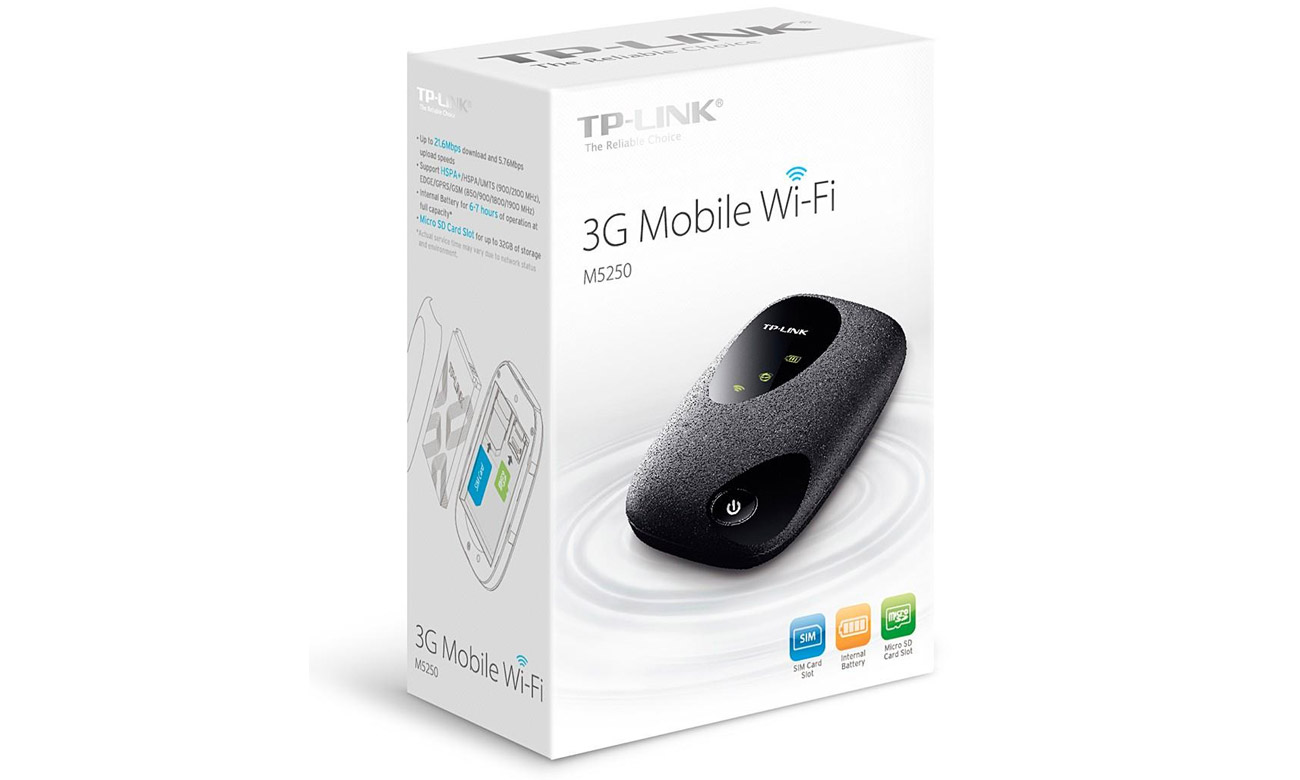 TP-Link M5250 bateria