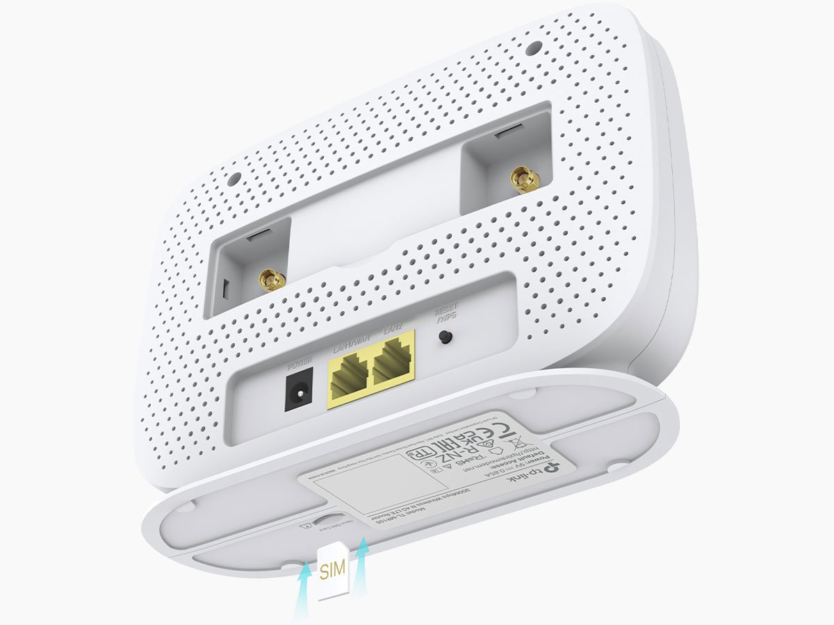 TP-Link TL-MR105 złącza