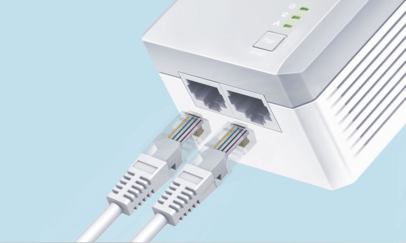 TP-Link TL-PA4022P KIT Dwa złącza LAN