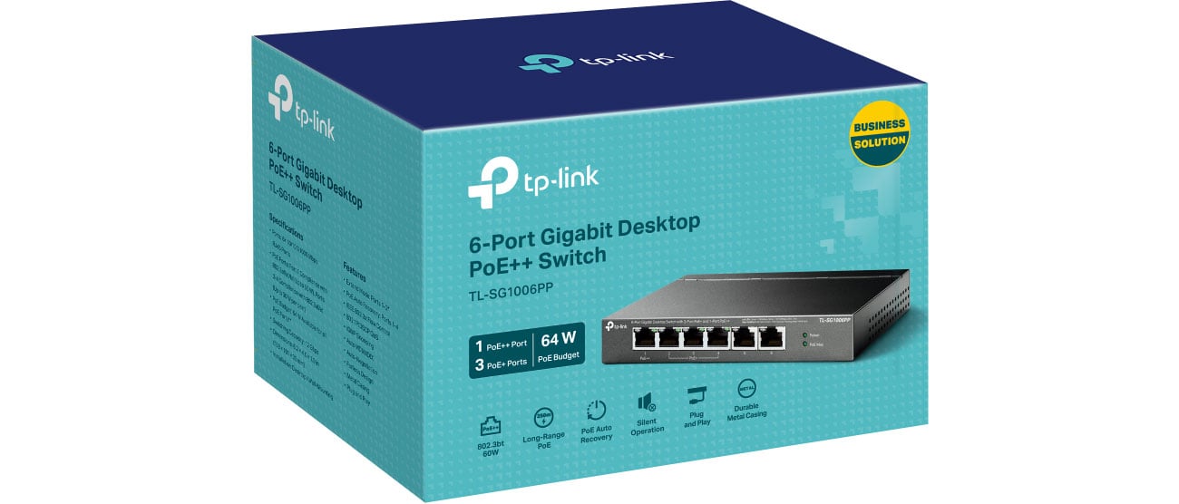 TP-Link TL-SG1006PP packshot