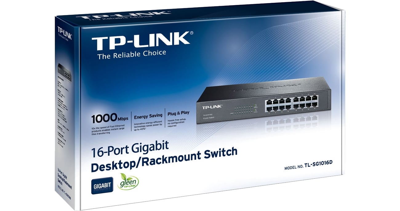 TP-Link TL-SG1016D box