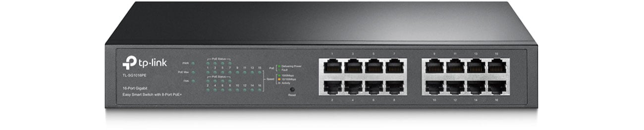 TP-Link TL-SG1016PE porty