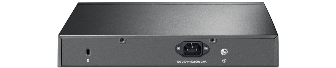TP-Link TL-SG1016PE widok z tylu