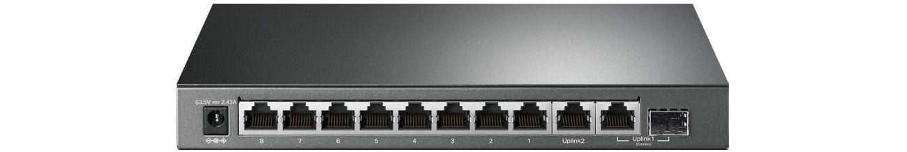 TP-Link TL-SG1210MP Złącza