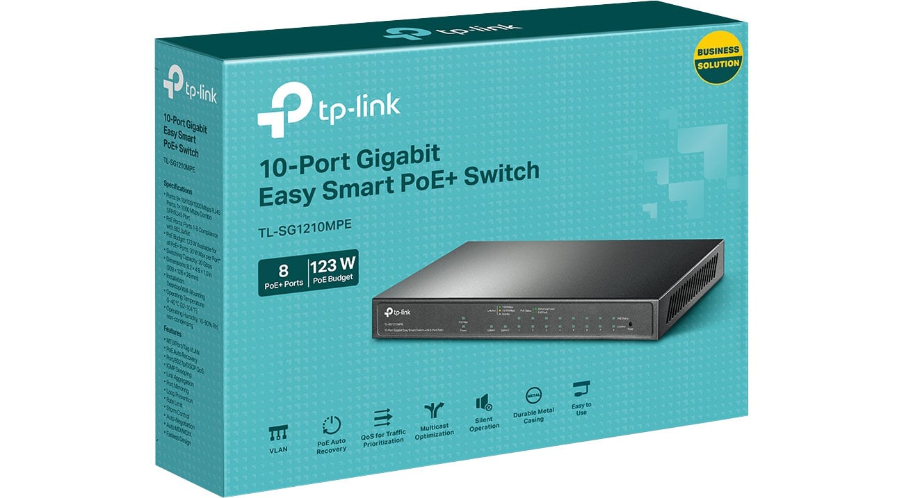 TP-Link TL-SG1210MPE Box