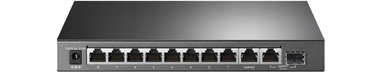 TP-Link TL-SG1210MPE Złącza