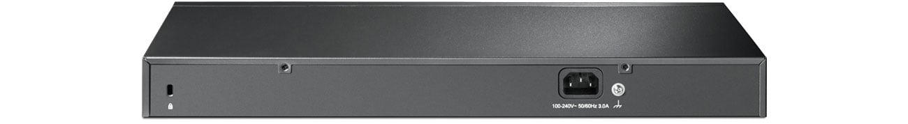 TP-Link TL-SG1218MPE Widok z tyłu