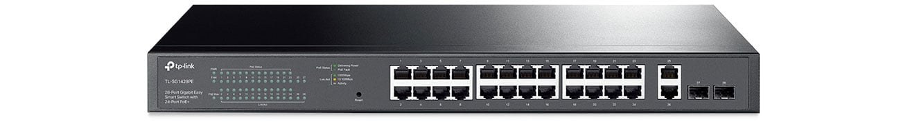 TP-Link TL-SG1428PE Anschlüsse