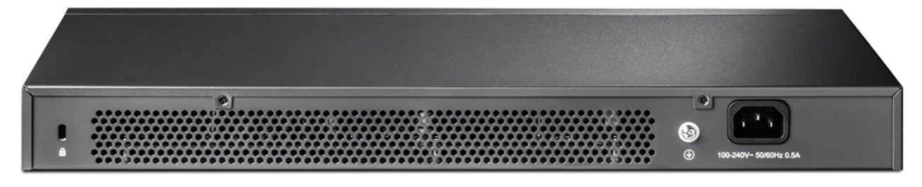 Switch TP-Link TL-SG3428 - Widok od tyłu