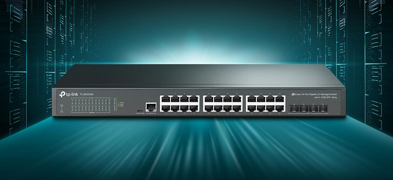 Przełącznik zarządzalny TP-Link 28p TL-SG3428X