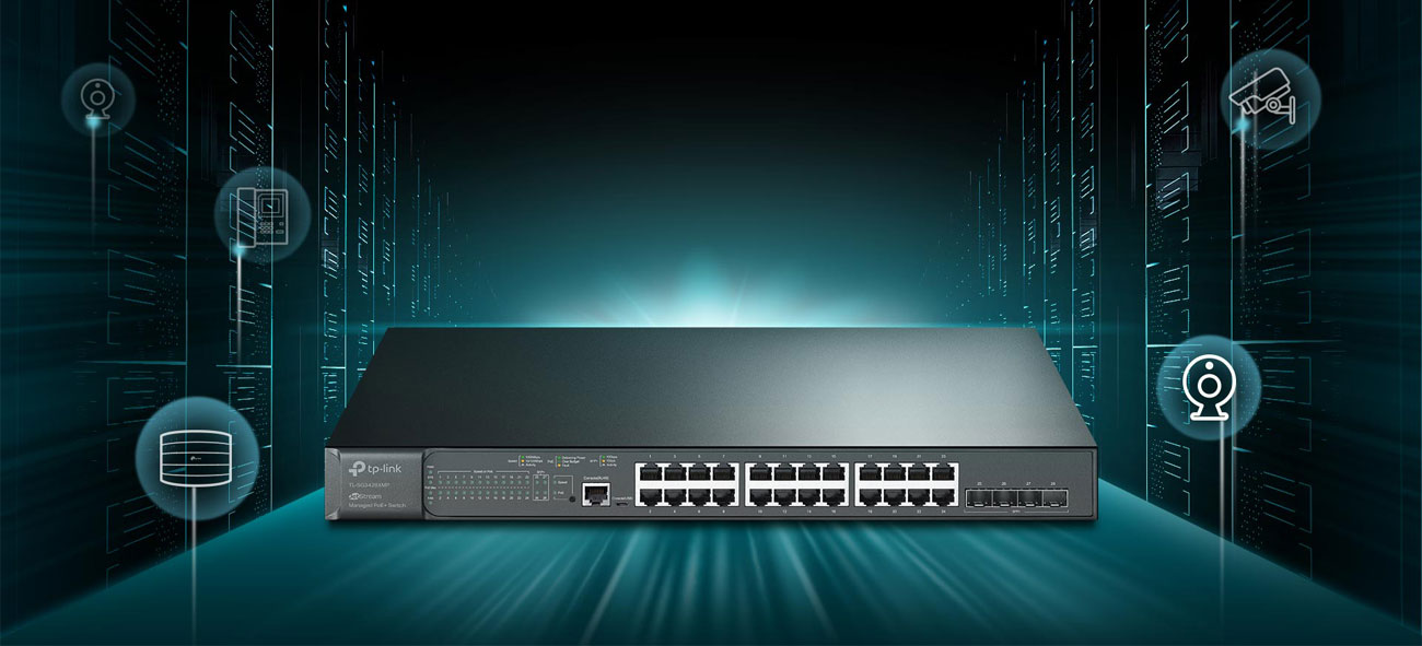 TP-Link TL-SG3428XMP Przełącznik