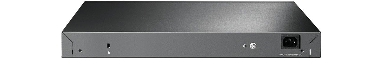 TP-Link TL-SG3452P Widok z tyłu