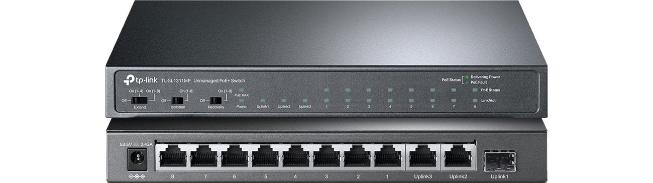 TP-Link TL-SL1311MP porty