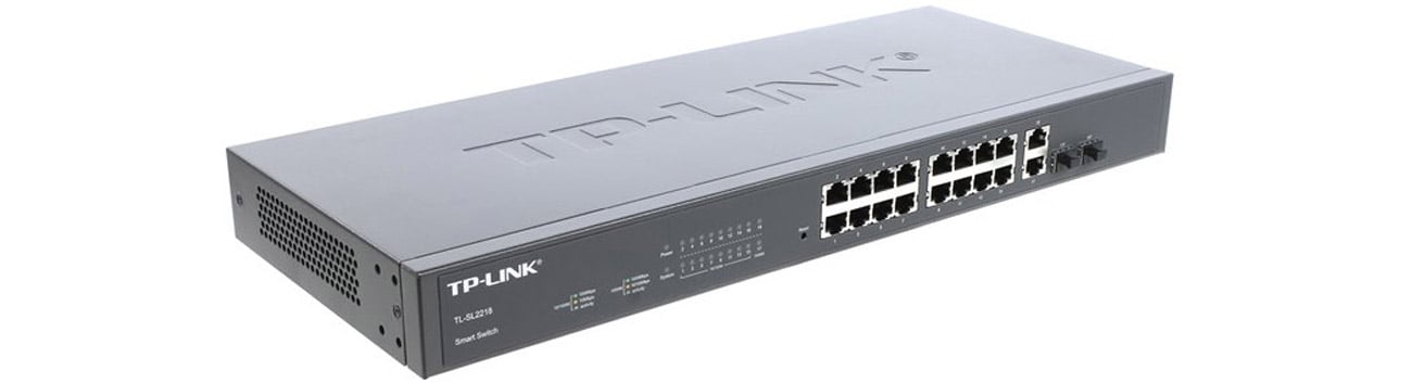 TP-Link 18p TL-SL2218 Rack możliwosci
