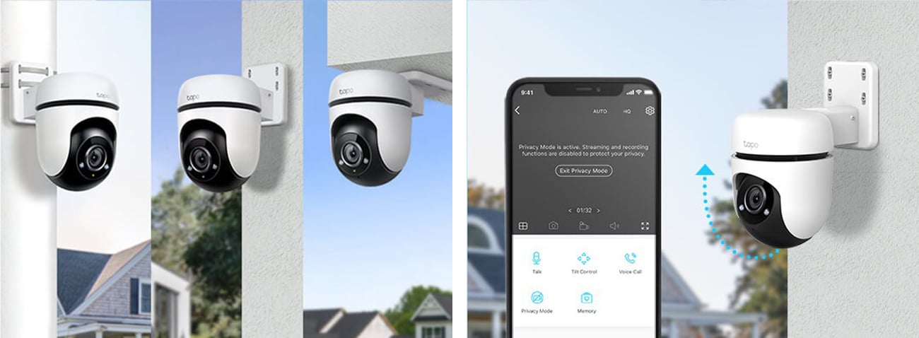 Інтелектуальна зовнішня камера TP-Link Tapo C500 - гнучкість встановлення та захист конфіденційності