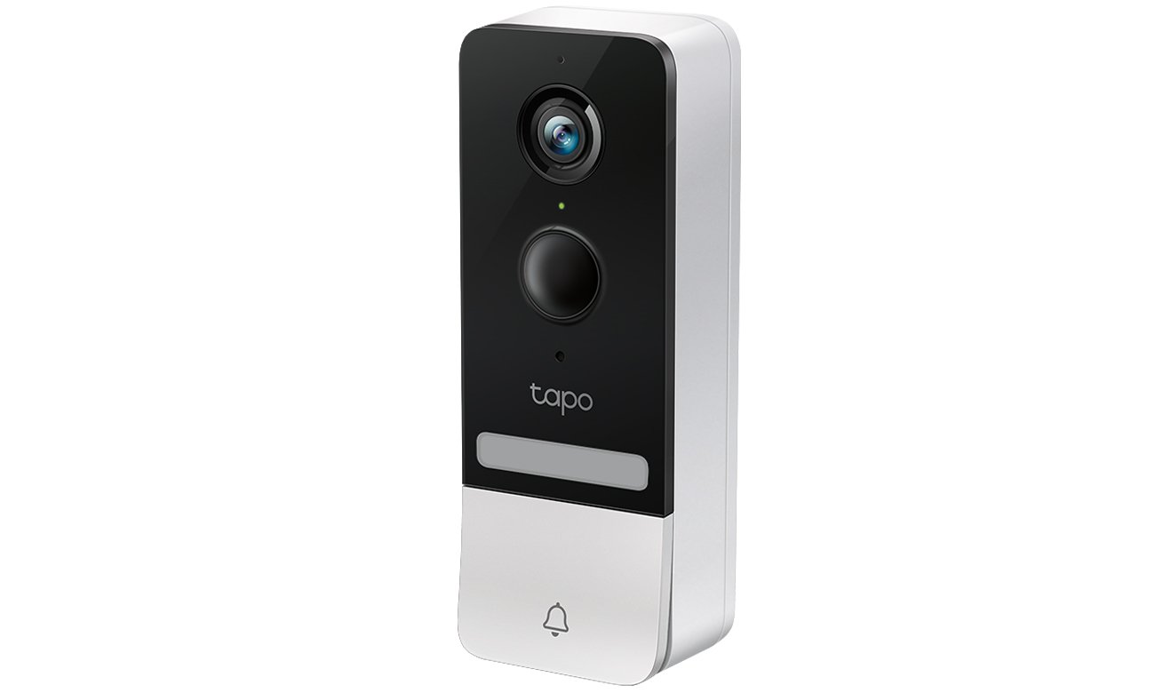 Wideodzwonek TP-Link Tapo Smart D230S1 z zasilaniem bateryjnym - Widok od przodu pod kątem