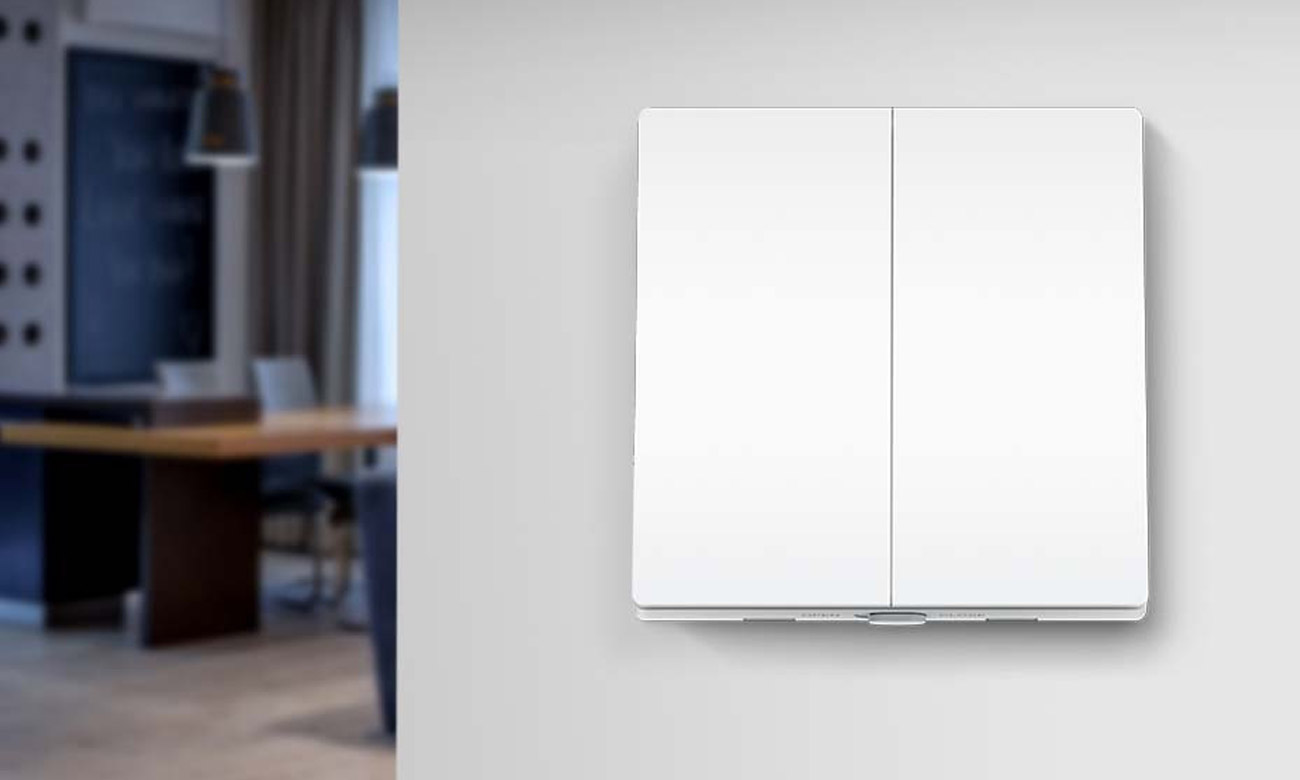 Podwójny, jednobiegunowy wyłącznik światła TP-Link Tapo Smart S220 - Działa w większości domów i mieszkań