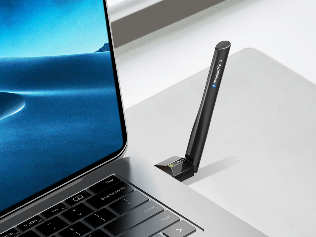Adapter USB Bluetooth dużego zasięgu TP-Link UB500 Plus - Grafika lifestyle
