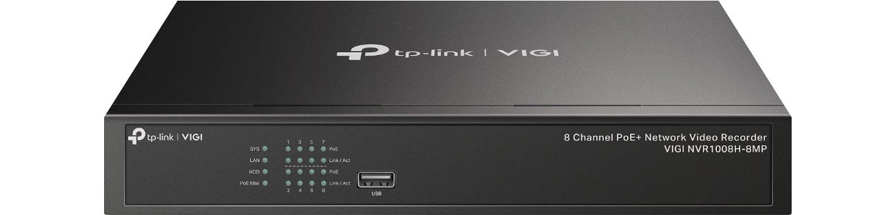 TP-Link VIGI NVR1008H-8MP rejestrator IP