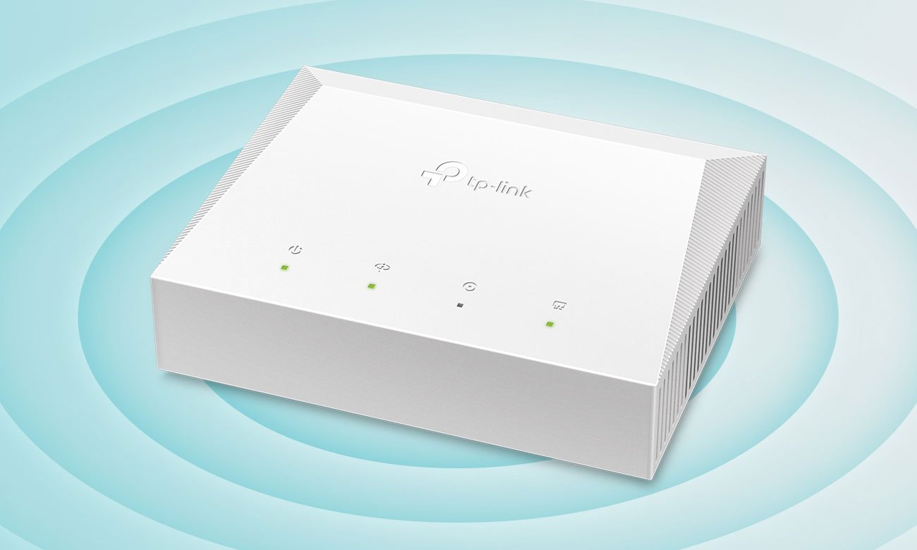 Router TP-Link Terminal GPON XZ000-G7 Gigabit (światłowód FTTH) - Grafika z tłem