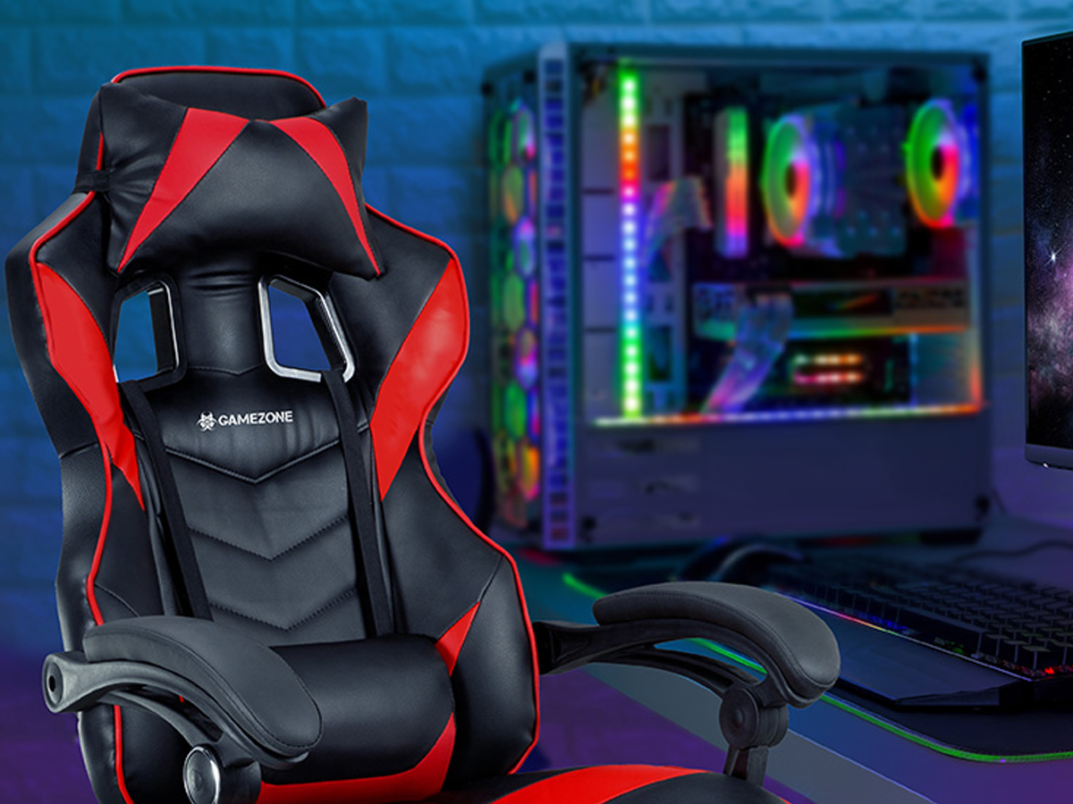Fotel gamingowy Tracer GAMEZONE MASTERPLAYER - Grafika lifestyle