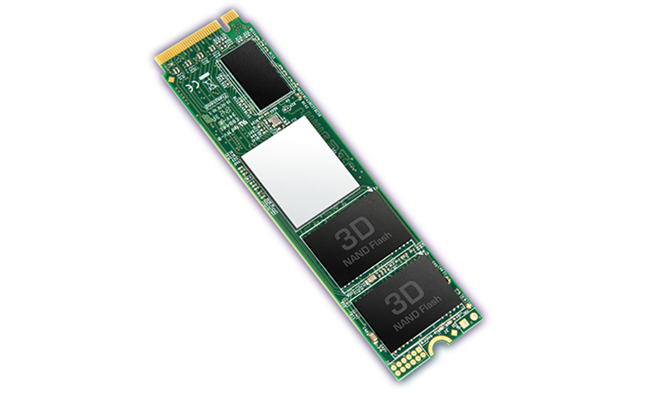 Dysk SSD M.2 Transcend 220S PCIe NVMe - Widok ogólny