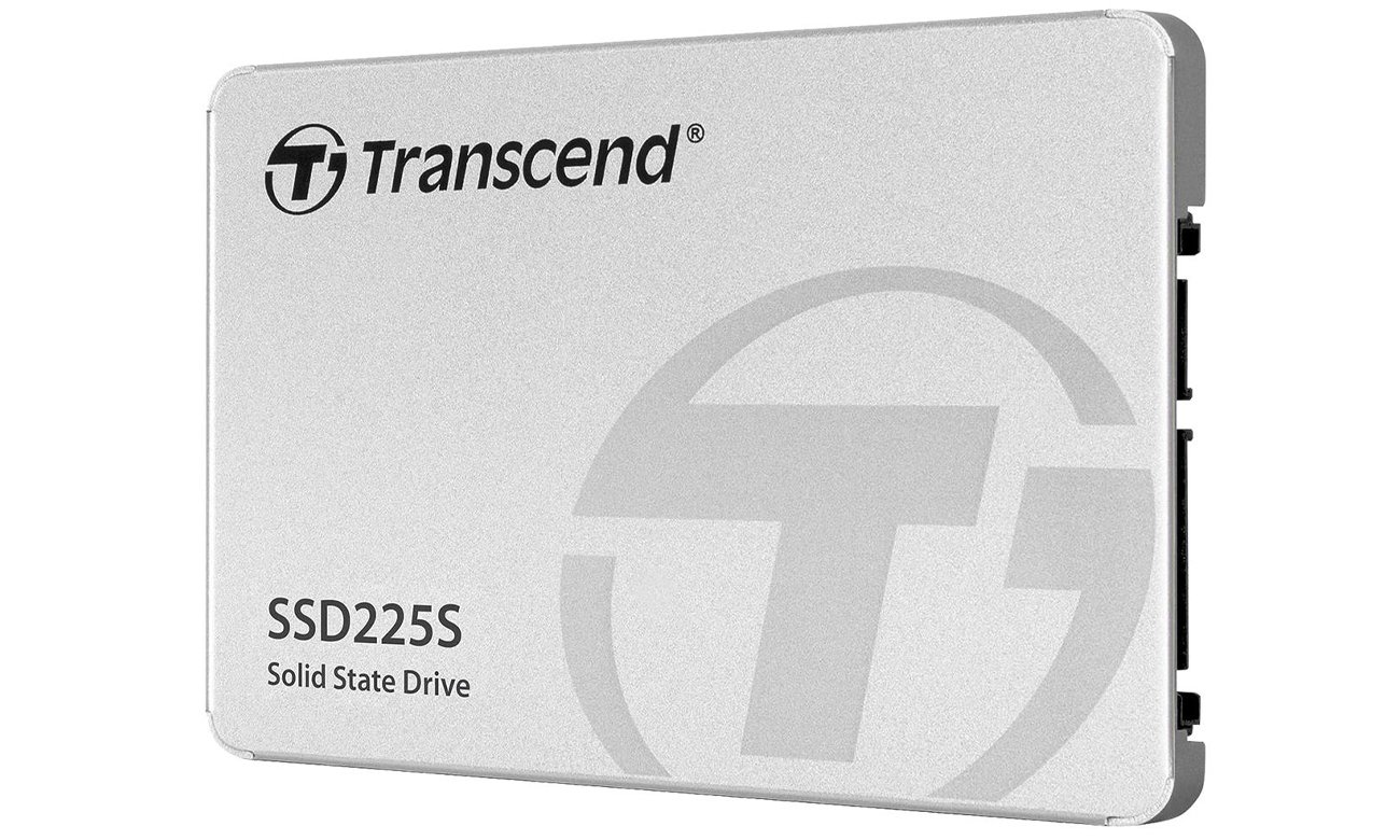 SSD 2,5'' Transcend 225S SATA - Frontansicht im Winkel