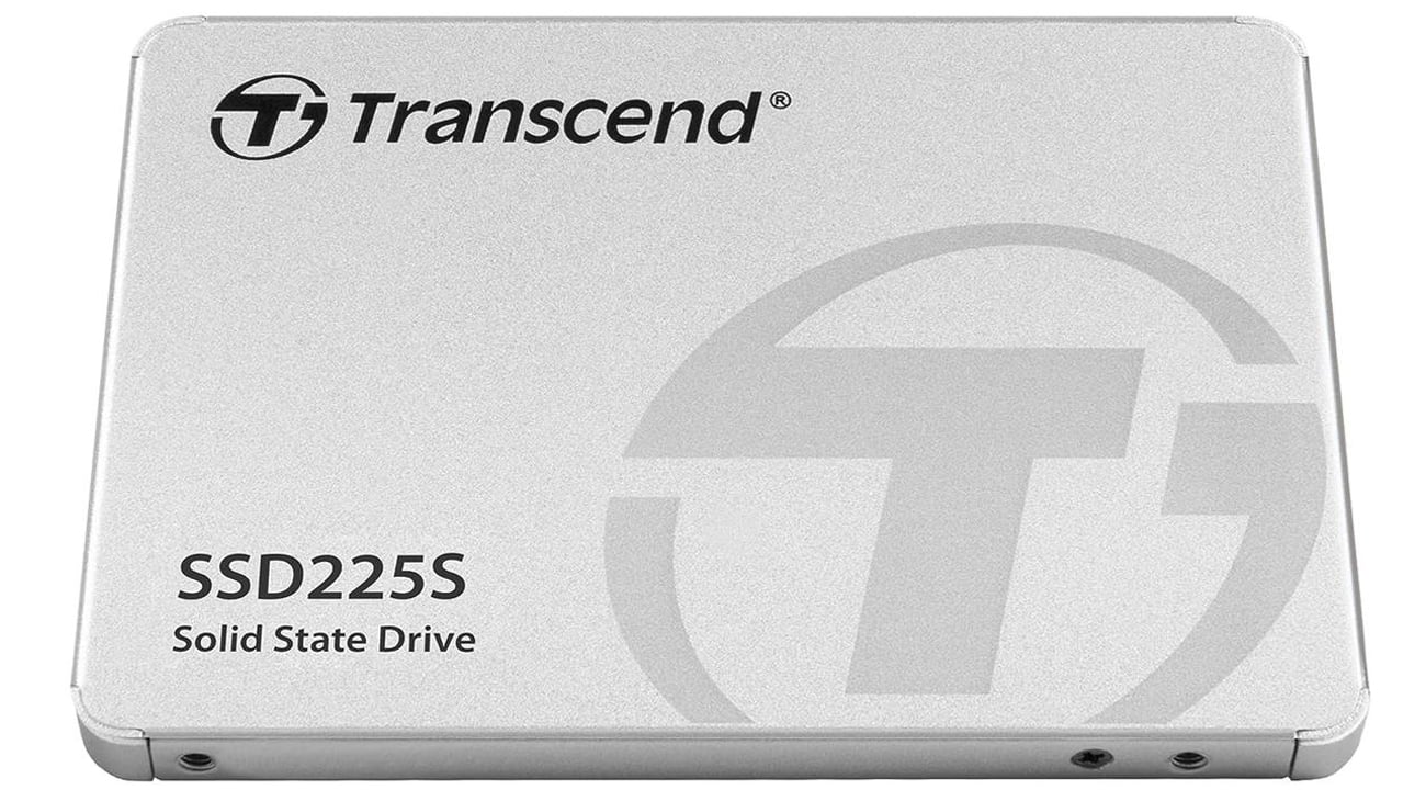 SSD 2,5'' Transcend 225S SATA - Frontansicht im Winkel