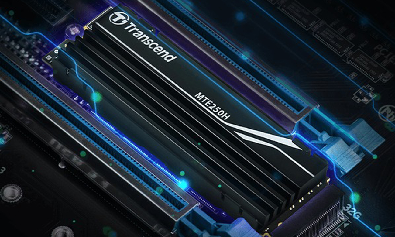 Dysk SSD M.2 Transcend 250H PCIe Gen4 NVMe - Szybki transfer danych