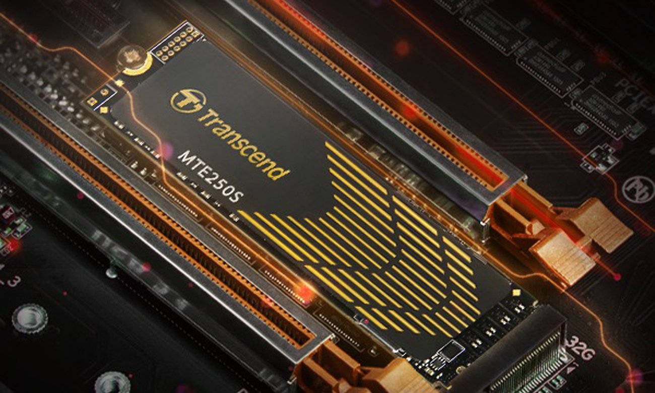 Dysk SSD M.2 Transcend 250S PCIe Gen4 NVMe - Szybki transfer danych