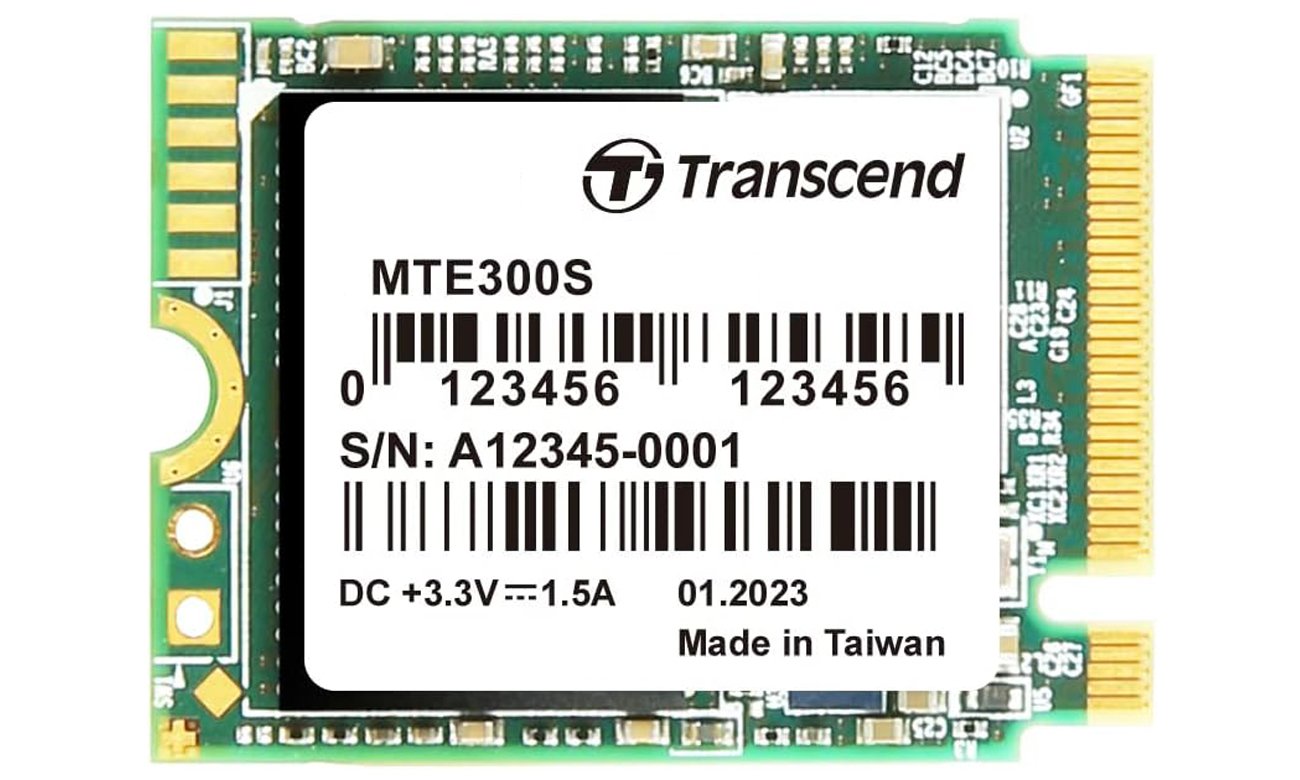 Transcend 300S SSD M.2 mit 1 TB Speicher