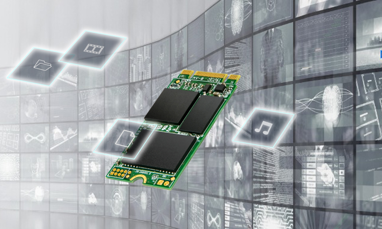 Dysk SSD M.2 Transcend 430S SATA - Grafika lifestyle