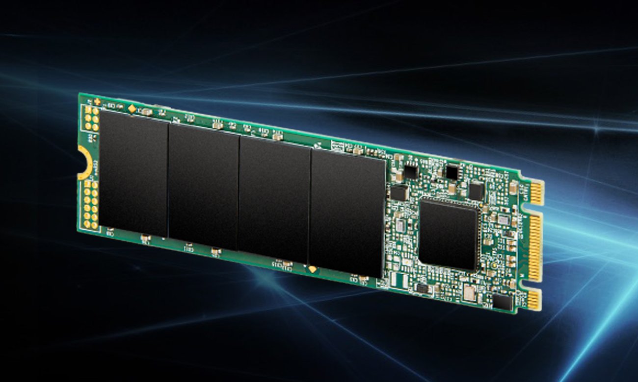 Dysk SSD M.2 2280 Transcend 825S SATA - Grafika lifestyle