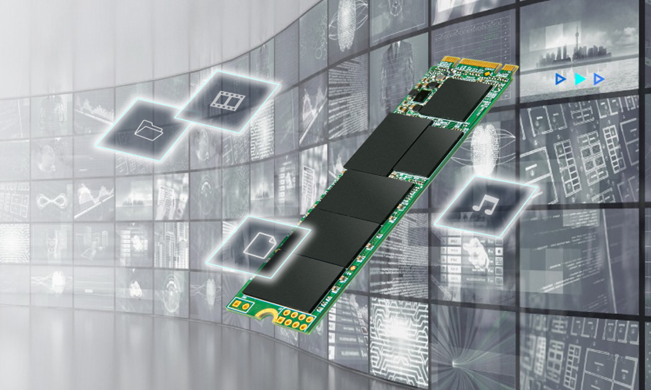 Dysk SSD M.2 Transcend 832S SATA - Grafika lifestyle