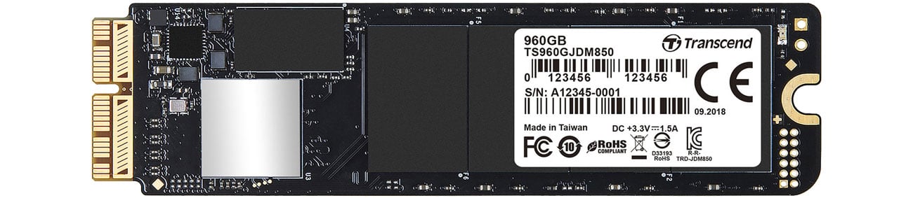 Dysk SSD Transcend 960GB M.2 PCIe x4 JetDrive 850