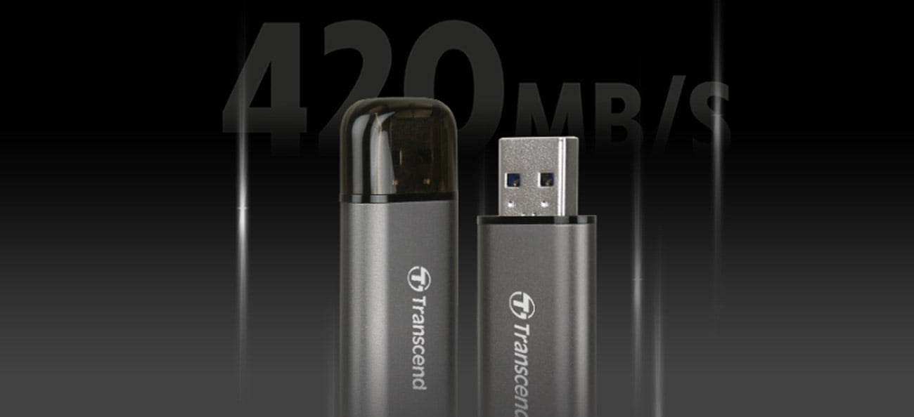 Pendrive Transcend 256GB JetFlash 920 USB 3.2 420 MB/s