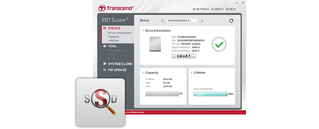 Dysk SSD Transcend Scope