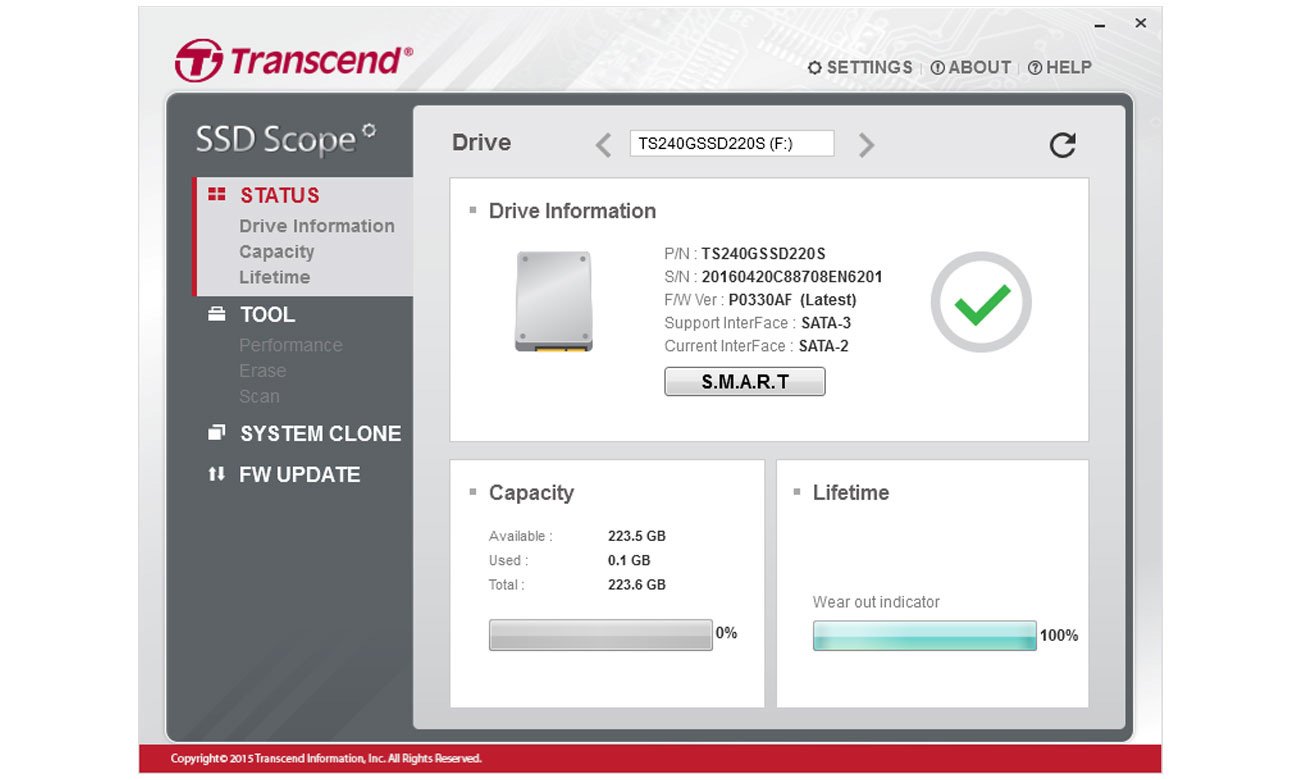 Dysk SSD Transcend 370 SSD Scope