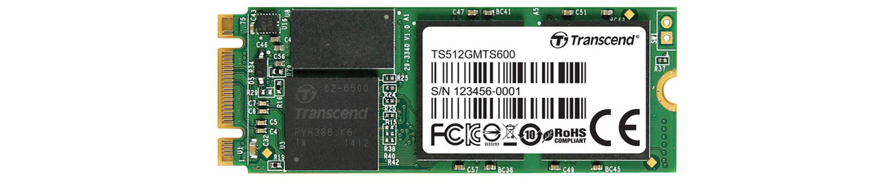 Transcend 512GB 2,5'' SATA SSD M.2 2260 duża prędkość transfery mały rozmiar wytrzymałośc