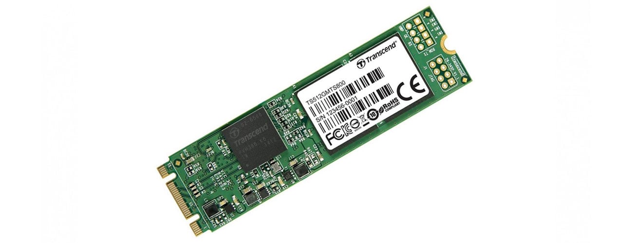 Transcend 512GB 2,5'' SATA SSD M.2 2280 duża prękość transferu mały rozmiar wytrzymałosć