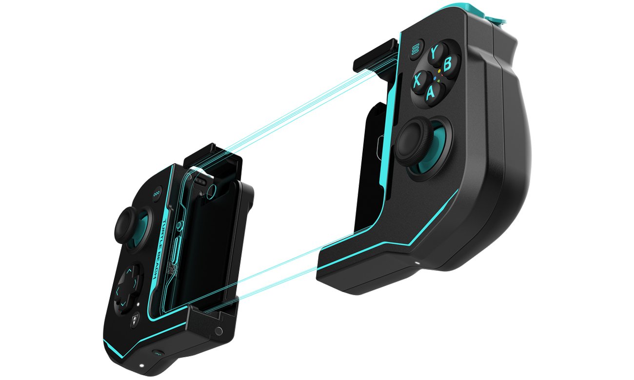 Kontroler do smartfona Turtle Beach Atom Czarno-niebieski - Lekka konstrukcja i idealne dopasowanie