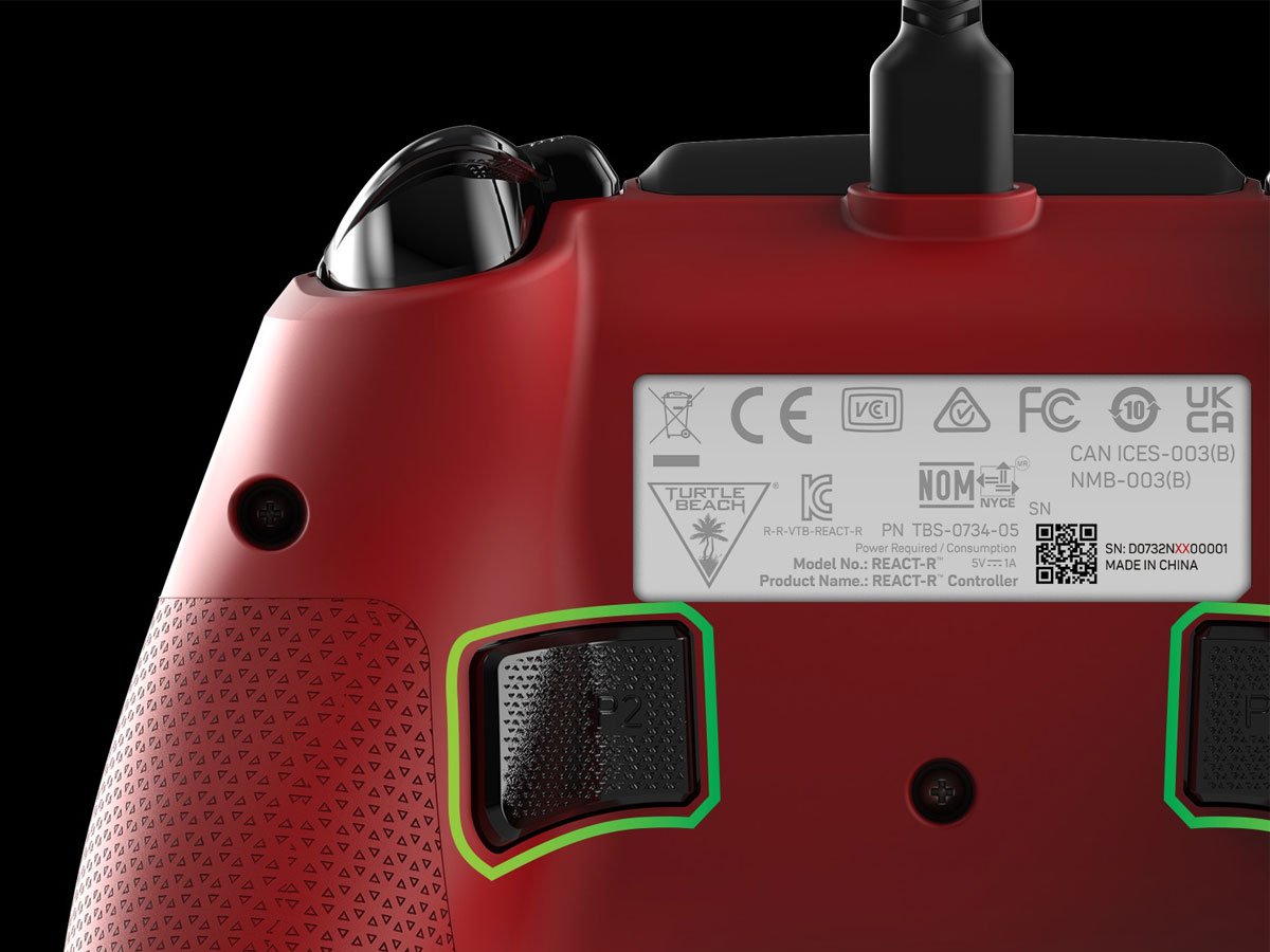 Kontroler przewodowy Turtle Beach REACT-R - Grafika lifestyle