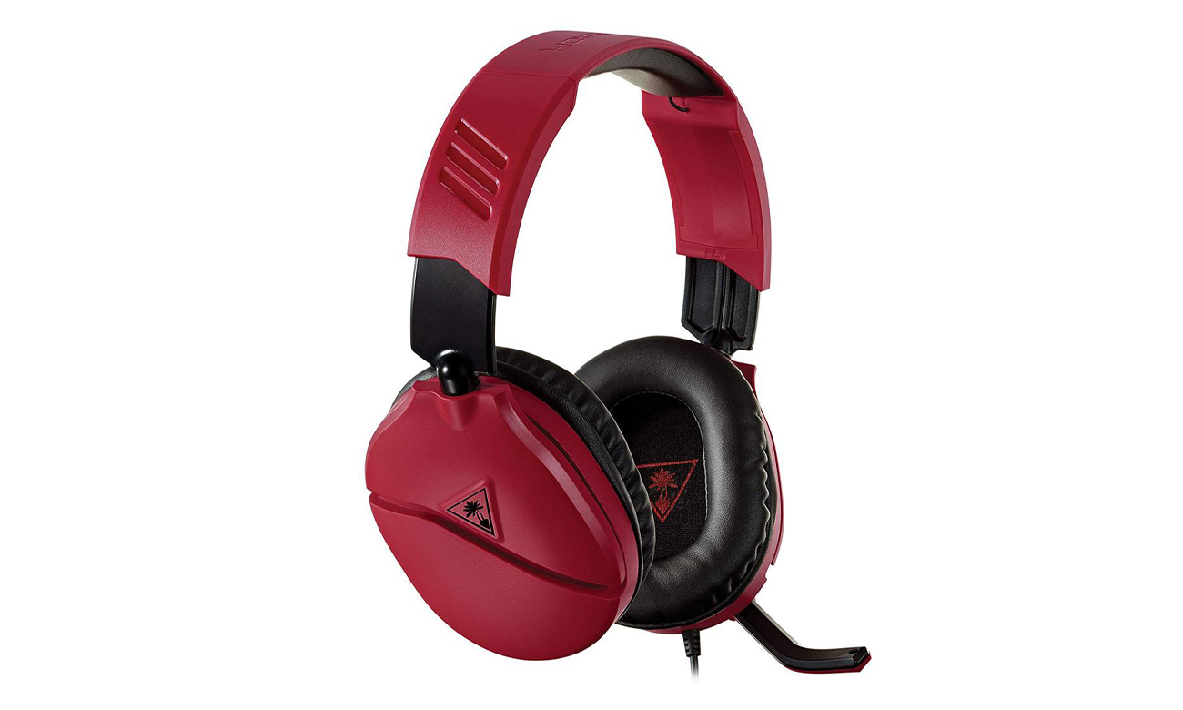 Słuchawki dla graczy Turtle Beach RECON 70N czerwone