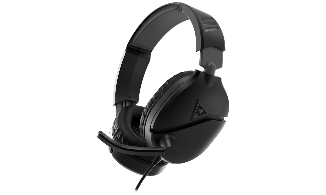 Słuchawki Turtle Beach Recon 70 Czarne - Widok od przodu pod kątem