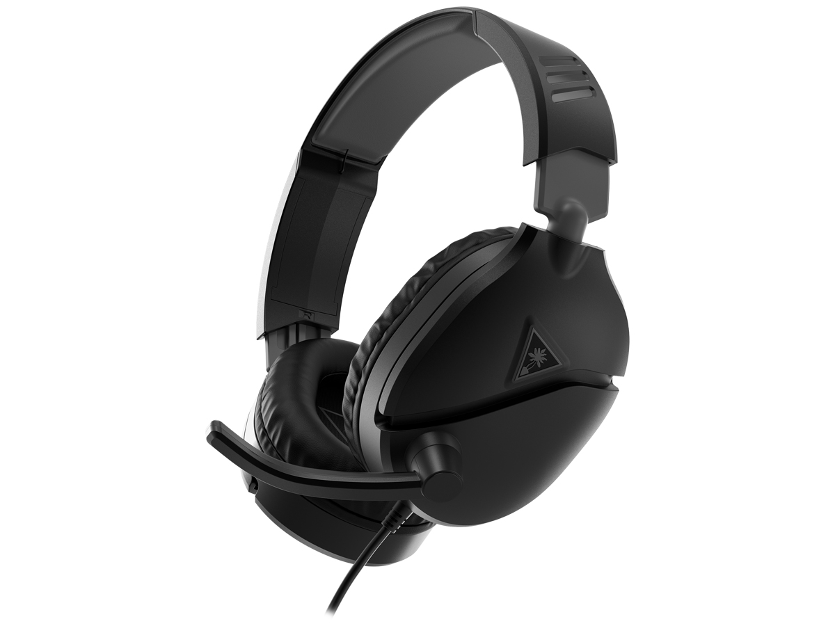 Słuchawki Turtle Beach Recon 70 Czarne - Widok od przodu pod kątem