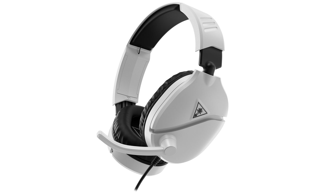 Słuchawki Turtle Beach Recon 70 Białe - Widok od przodu pod kątem