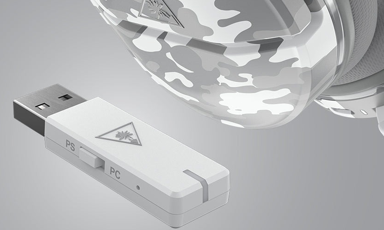 Zestaw słuchawkowy Turtle Beach Stealth 600 Gen 2 MAX Arctic Camo - Stabilna łączność 2,4 GHz