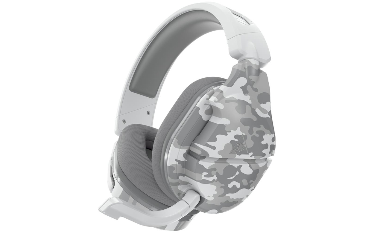 Zestaw słuchawkowy Turtle Beach Stealth 600 Gen 2 MAX Arctic Camo - Widok od przodu pod kątem