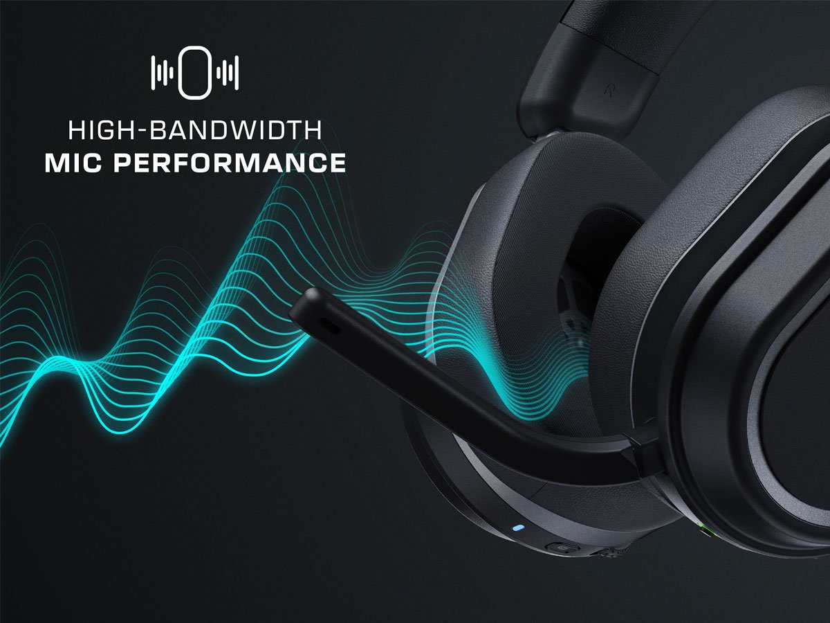 Słuchawki bezprzewodowe Turtle Beach Stealth 700 Gen3 do PC Czarne - Profesjonalny mikrofon dla komunikacji bez zakłóceń